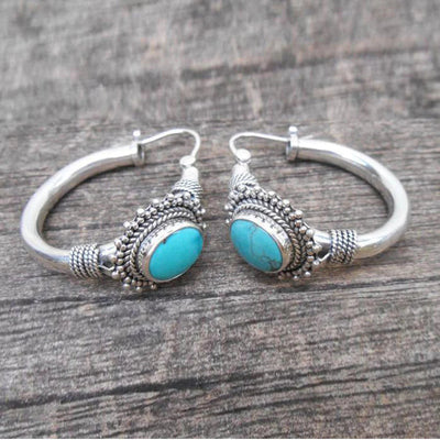 Vintage turquoise earrings