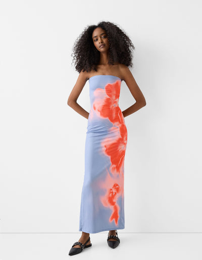 Lily - Bandeau Flower Dress