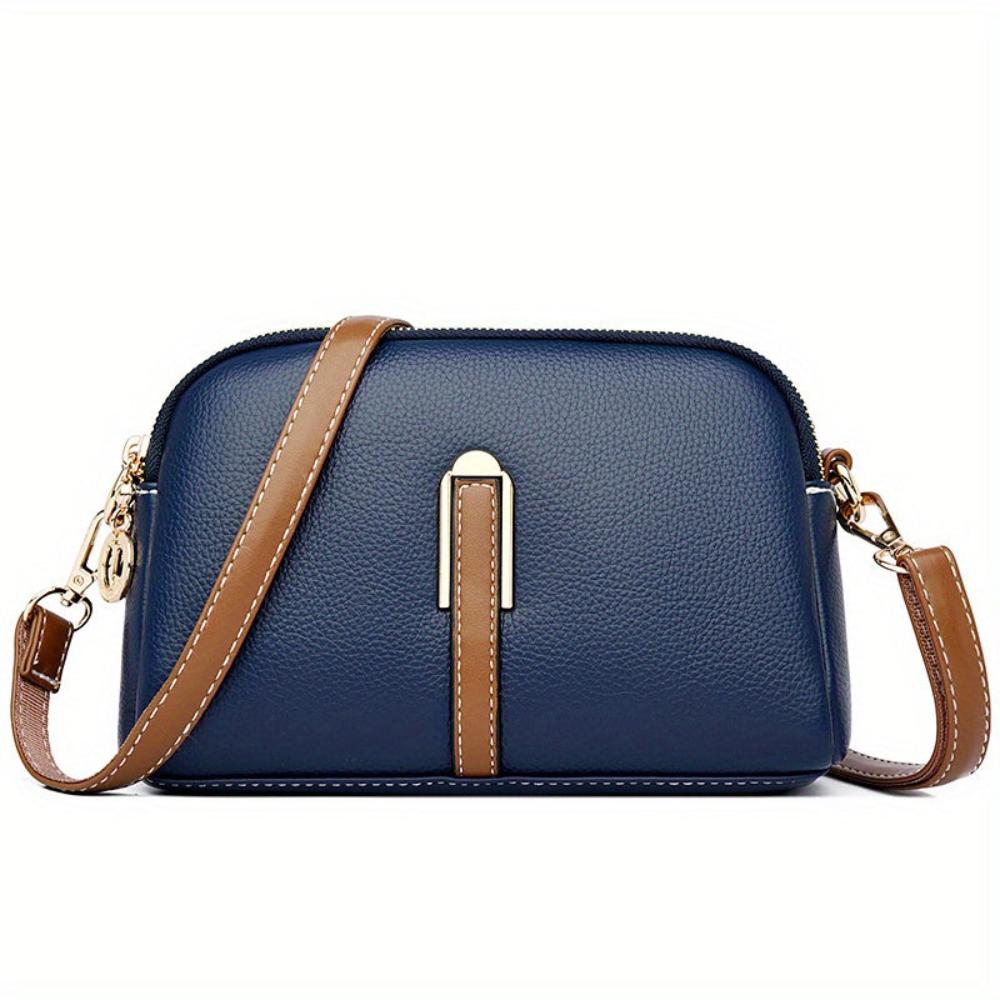 Milao - Litchi embossed crossbody bag