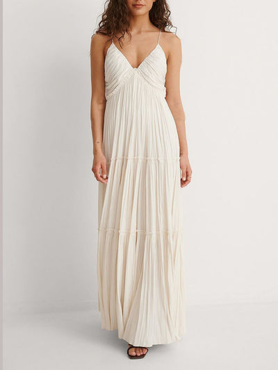 Felina - Pleated Maxi Dress