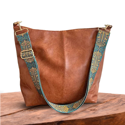 Zion - Vintage Charm Leather Shoulder Bag