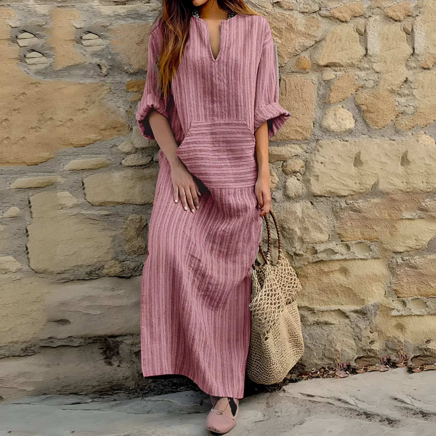 Maire - Cotton linen dress