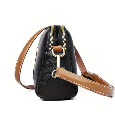 Milao - Litchi embossed crossbody bag