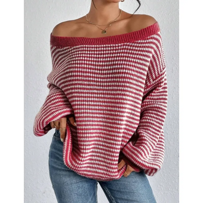 Emily - Cozy Striped Knit Sweater