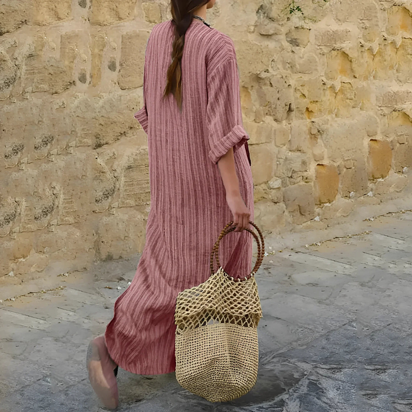 Maire - Cotton linen dress