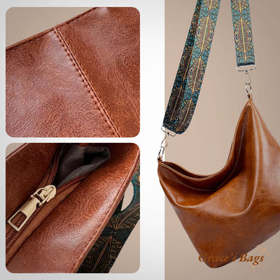 Zion - Vintage Charm Leather Shoulder Bag