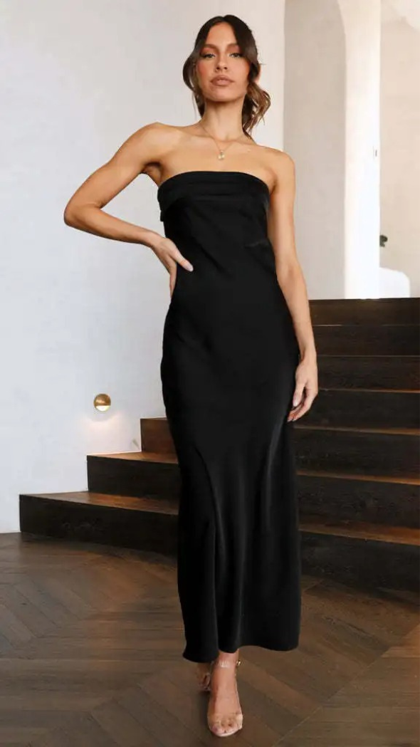 Saba - Elegant strapless dress