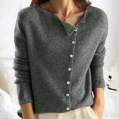 Brigit - Elegant wool cardigan