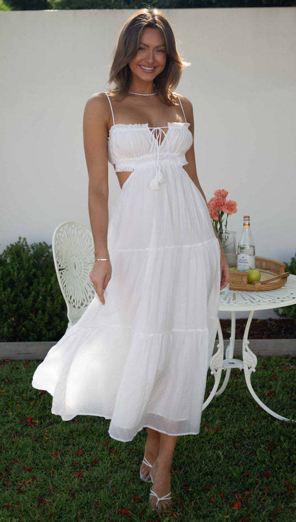 Ethnee - Cut out maxi dress