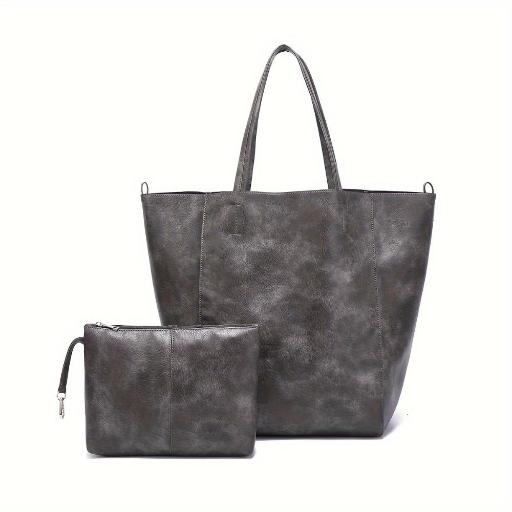 Sydney - Retro softness large capacity tote bag