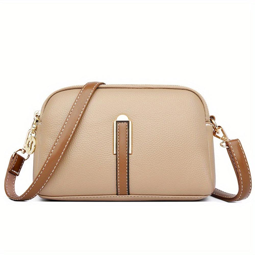 Milao - Litchi embossed crossbody bag