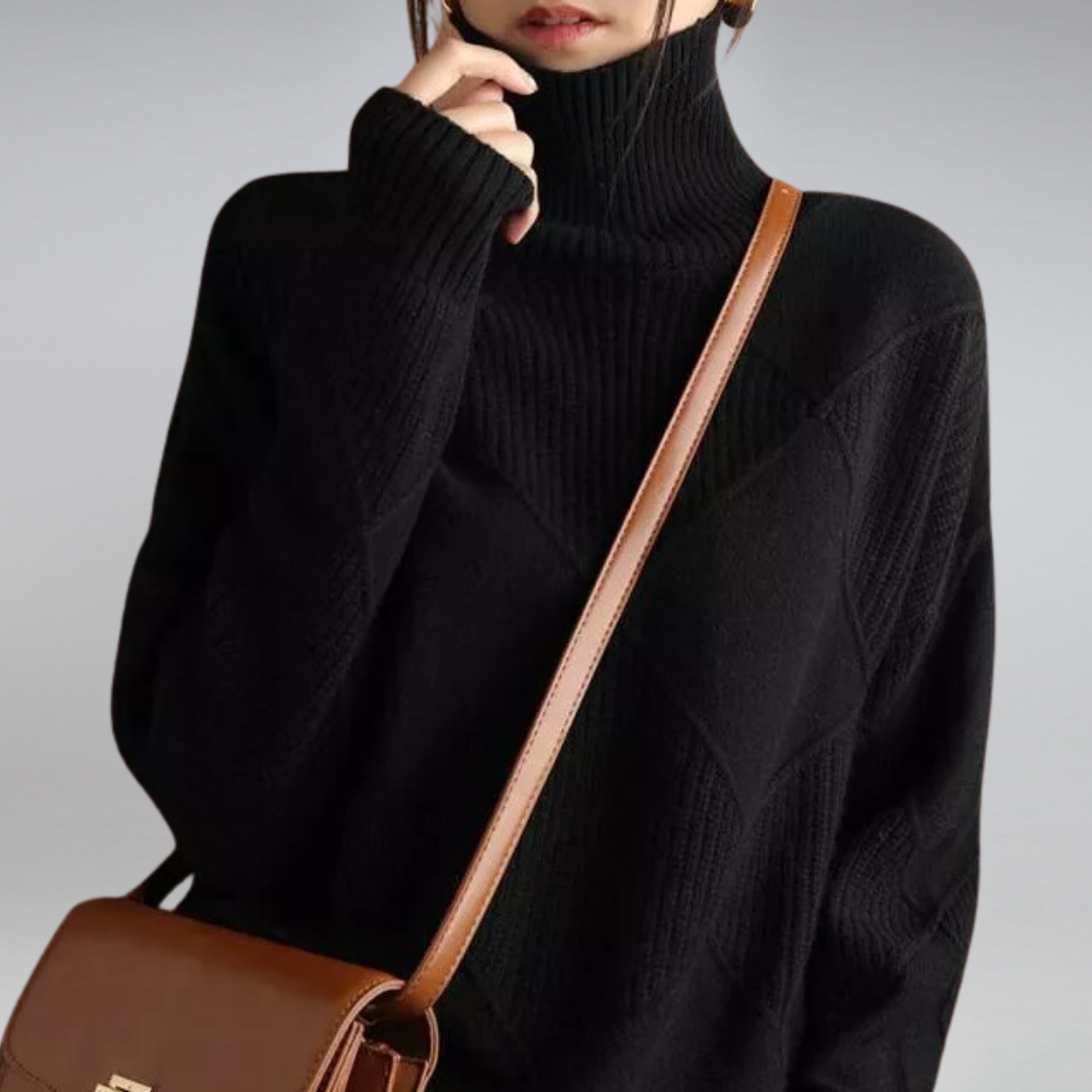 Norah - Soft turtleneck sweater