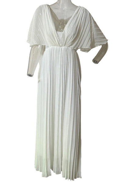 Crisanthe - Classic pleated dress