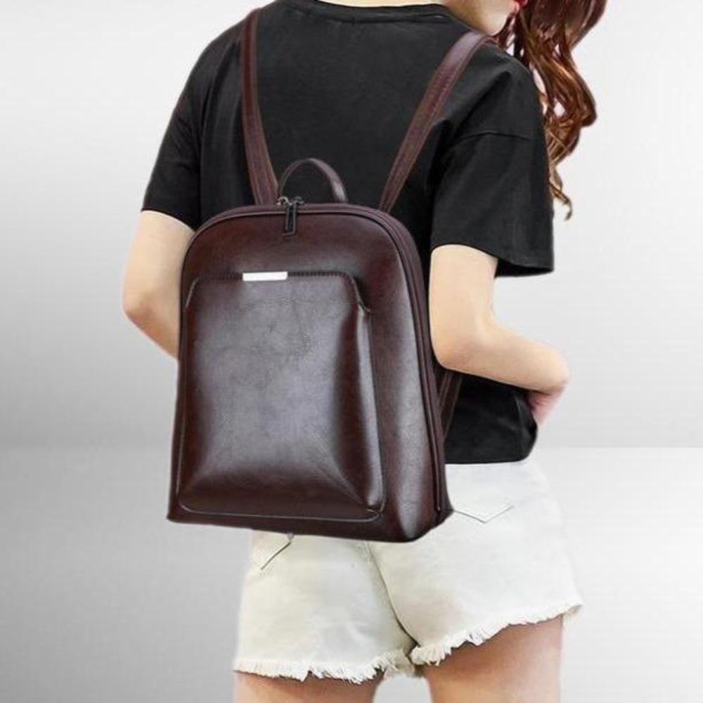 Taylor - Classic double zip backpack