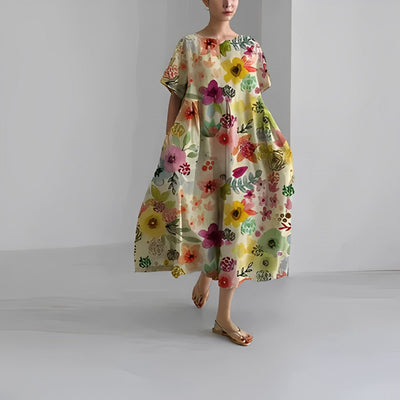 Tamara - Comfortable floral dress