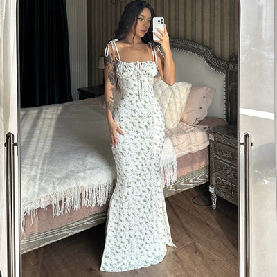 Aspasia - Floral maxi  dress