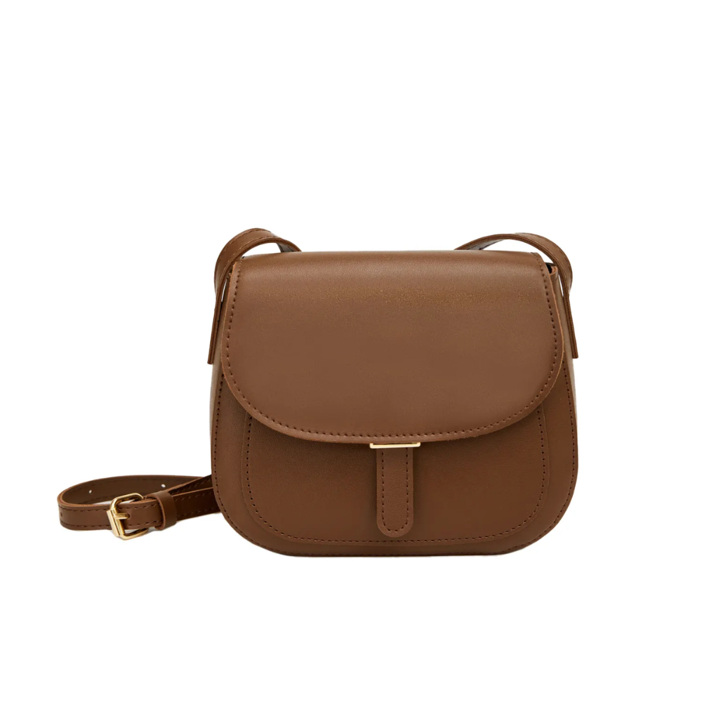 Reagan - Retro saddle crossbody bag