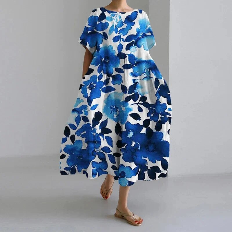 Tamara - Comfortable floral dress