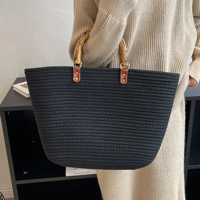 Hannah - Ladies Woven Tote Bag