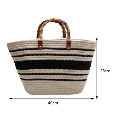 Hannah - Ladies Woven Tote Bag