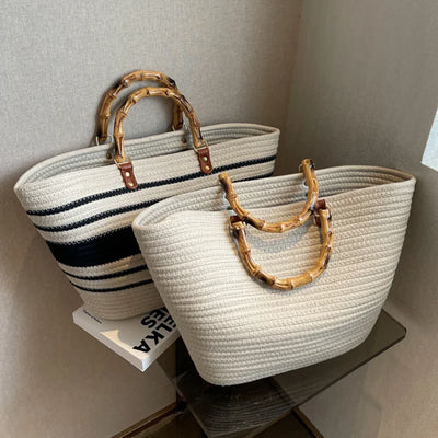 Hannah - Ladies Woven Tote Bag