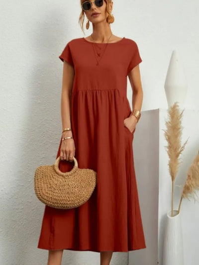 Audra - TIMELESS TUMMY COVERING DRESS