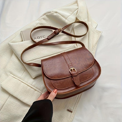 Payton - Classic saddle crossbody bag