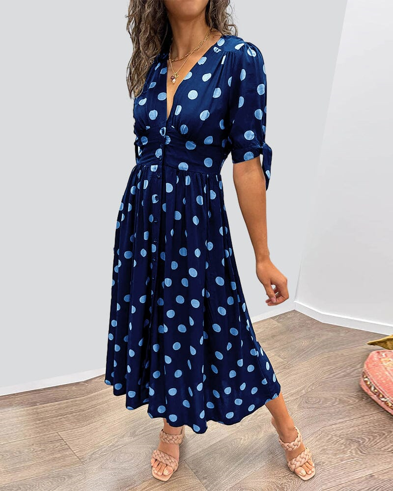 Colla - Polka dot dress summer