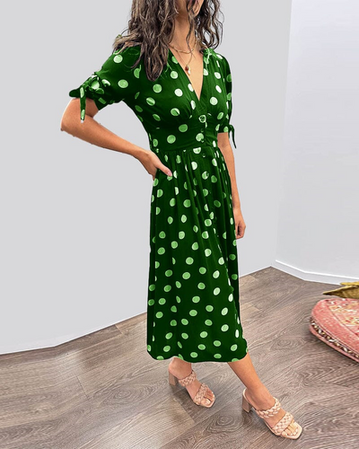 Colla - Polka dot dress summer