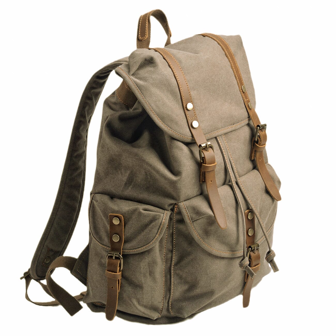 Winslow - Military canvas backpack