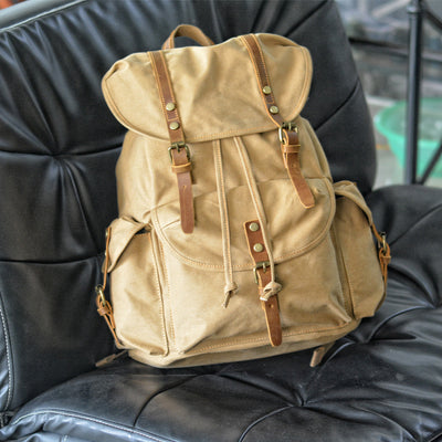 Winslow - Military canvas backpack