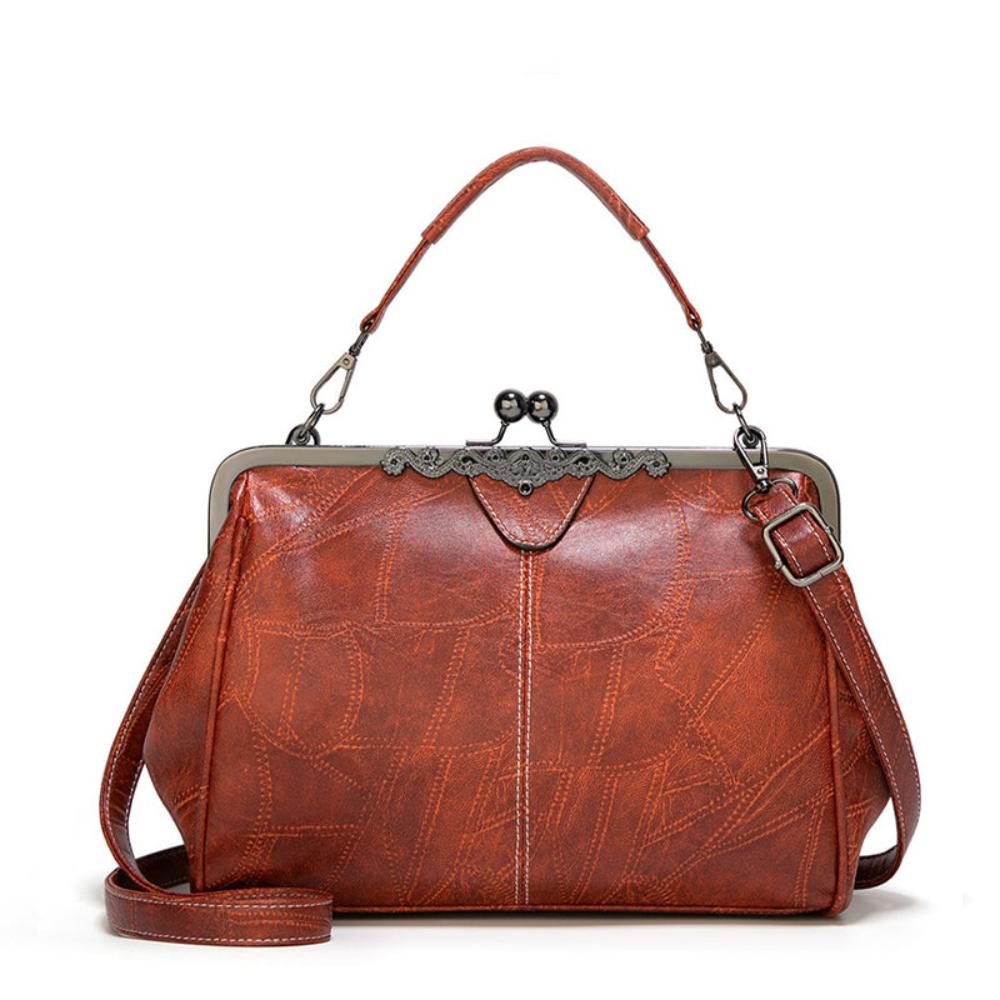 Tatum - Vintage kiss lock handbag