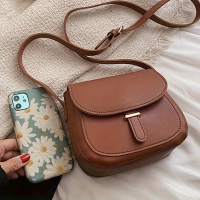 Reagan - Retro saddle crossbody bag