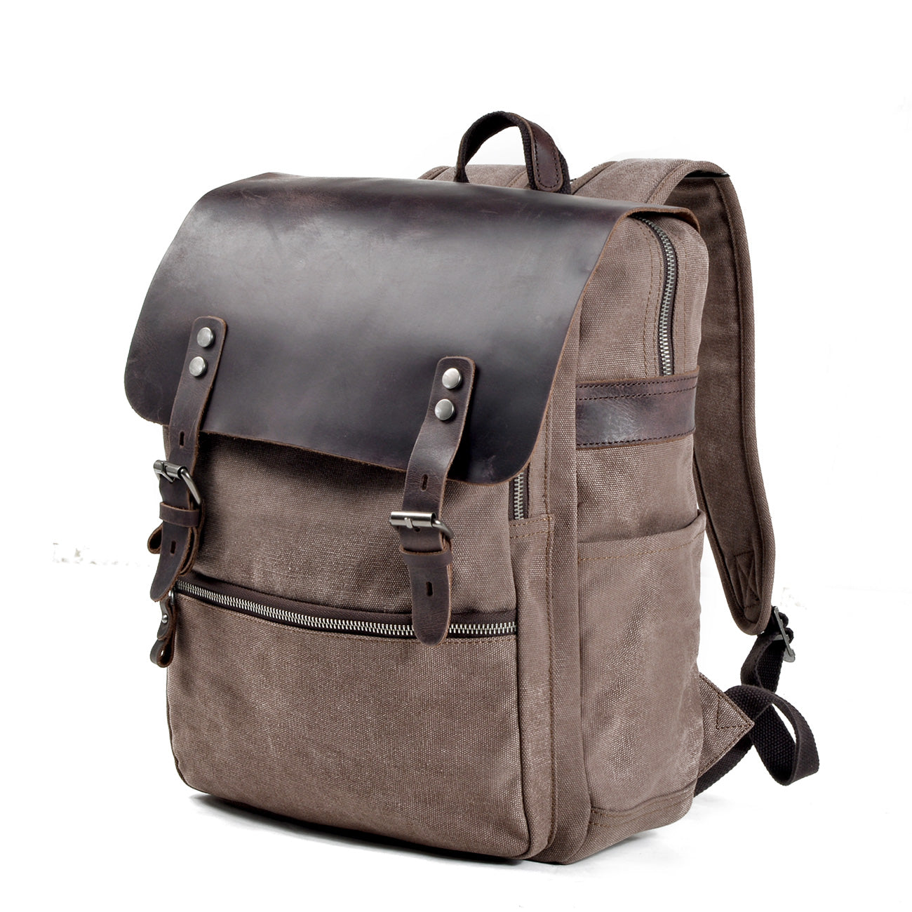 Wreni - Cotton canvas backpack