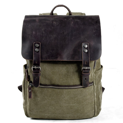 Wreni - Cotton canvas backpack