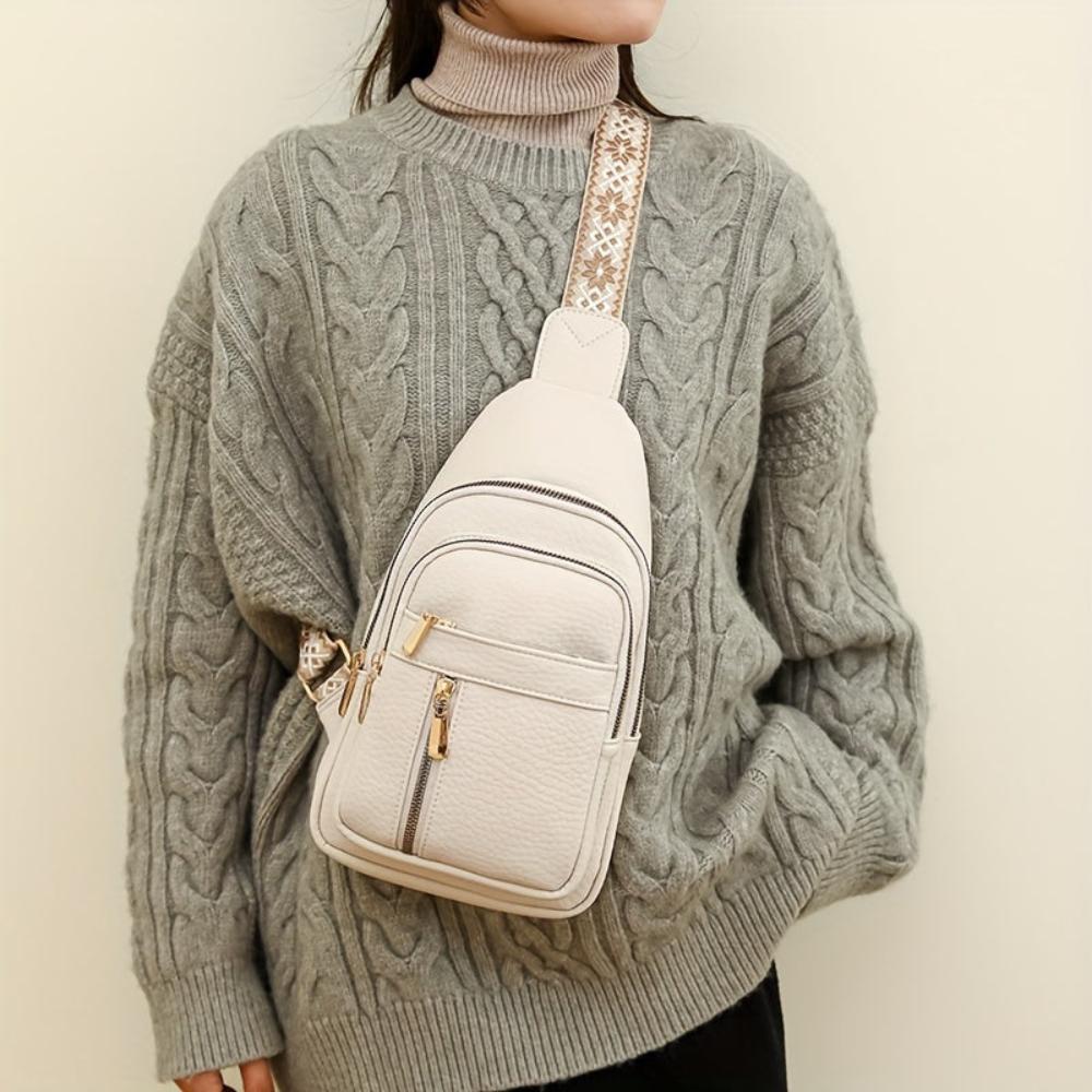 Riley - Vintage chest crossbody bag