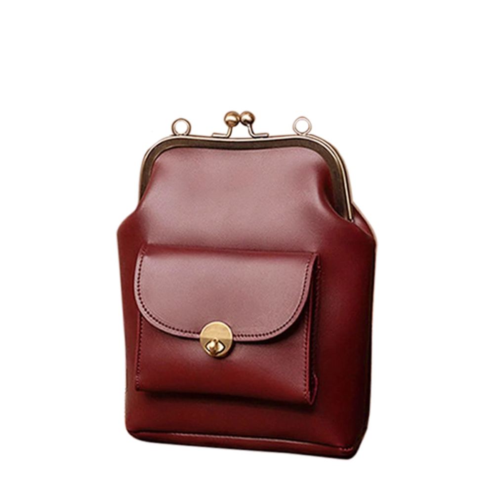 Sashai - Retro Chic Essential Vintage Kiss Lock Bag