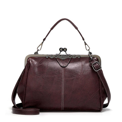 Tatum - Vintage kiss lock handbag