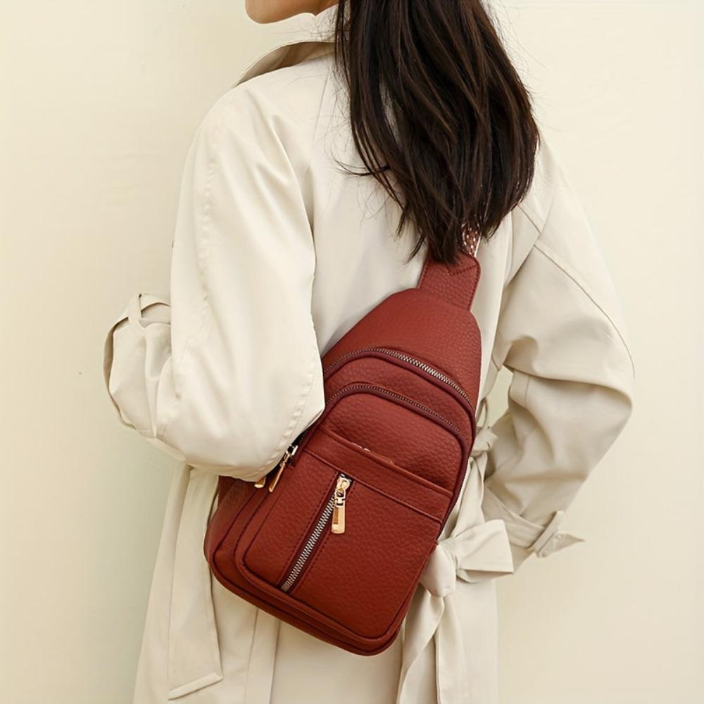 Riley - Vintage chest crossbody bag