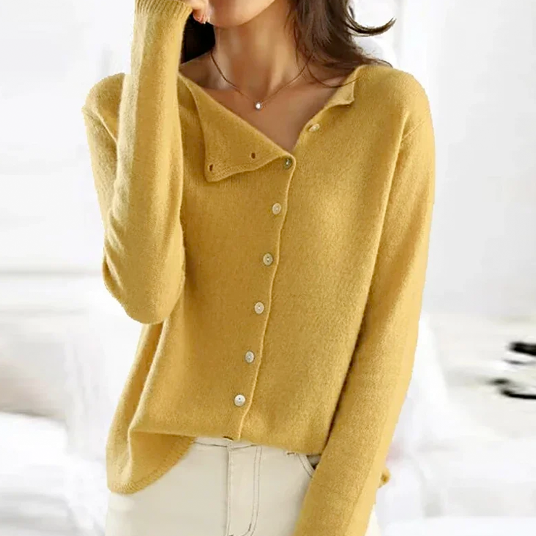 Brigit - Elegant wool cardigan