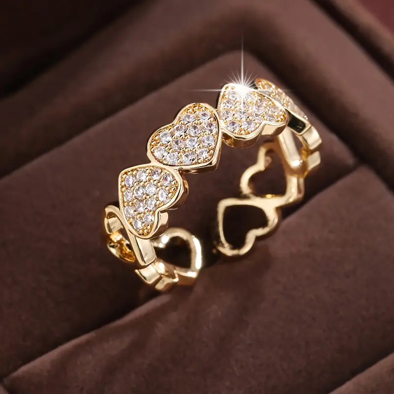 Bright Love Golden Ring