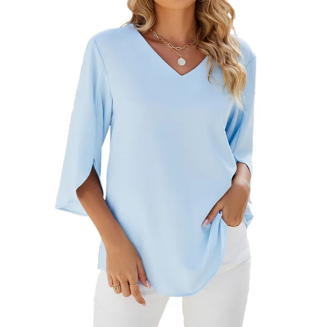 Zariah - V neck blouse