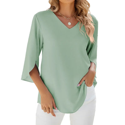 Zariah - V neck blouse