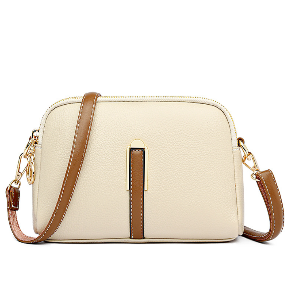 Milao - Litchi embossed crossbody bag