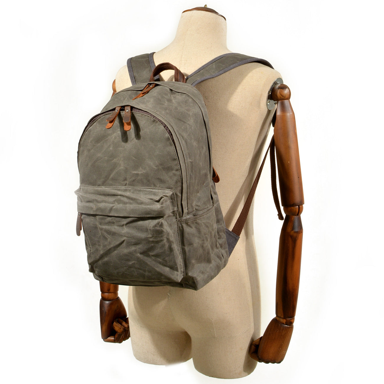 Harlow - Vintage canvas bookbag