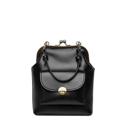 Sashai - Retro Chic Essential Vintage Kiss Lock Bag