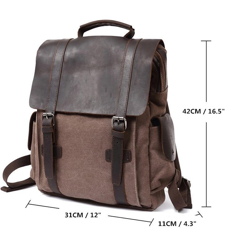 Dakotai - Small canvas backpack