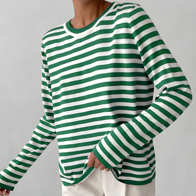 Arleta - Striped cotton shirt