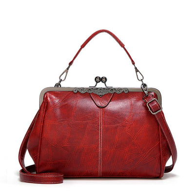 Tatum - Vintage kiss lock handbag