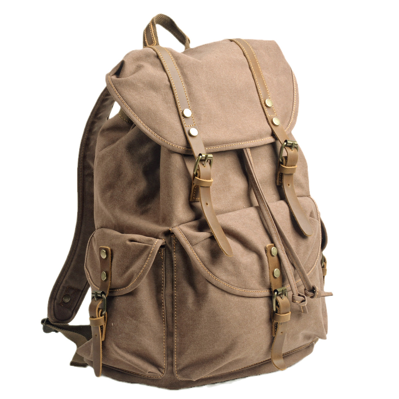 Winslow - Military canvas backpack